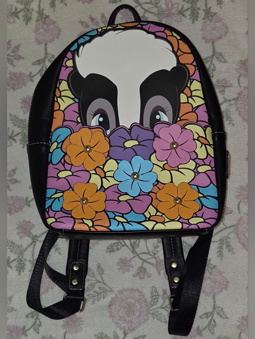 Loungefly Disney Bambi Flower in Flowers Mini Backpack